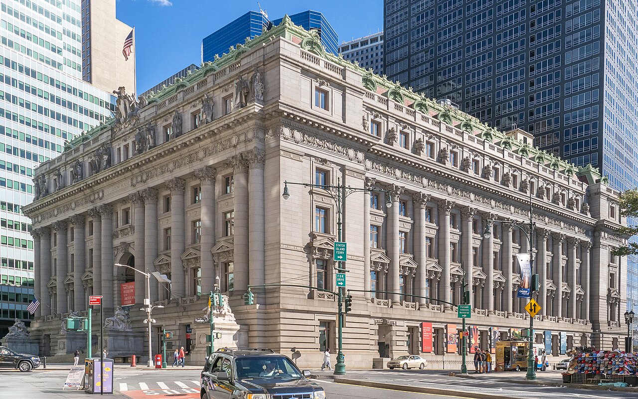 The Alexander Hamilton U.S. Custom House near Bowling Green