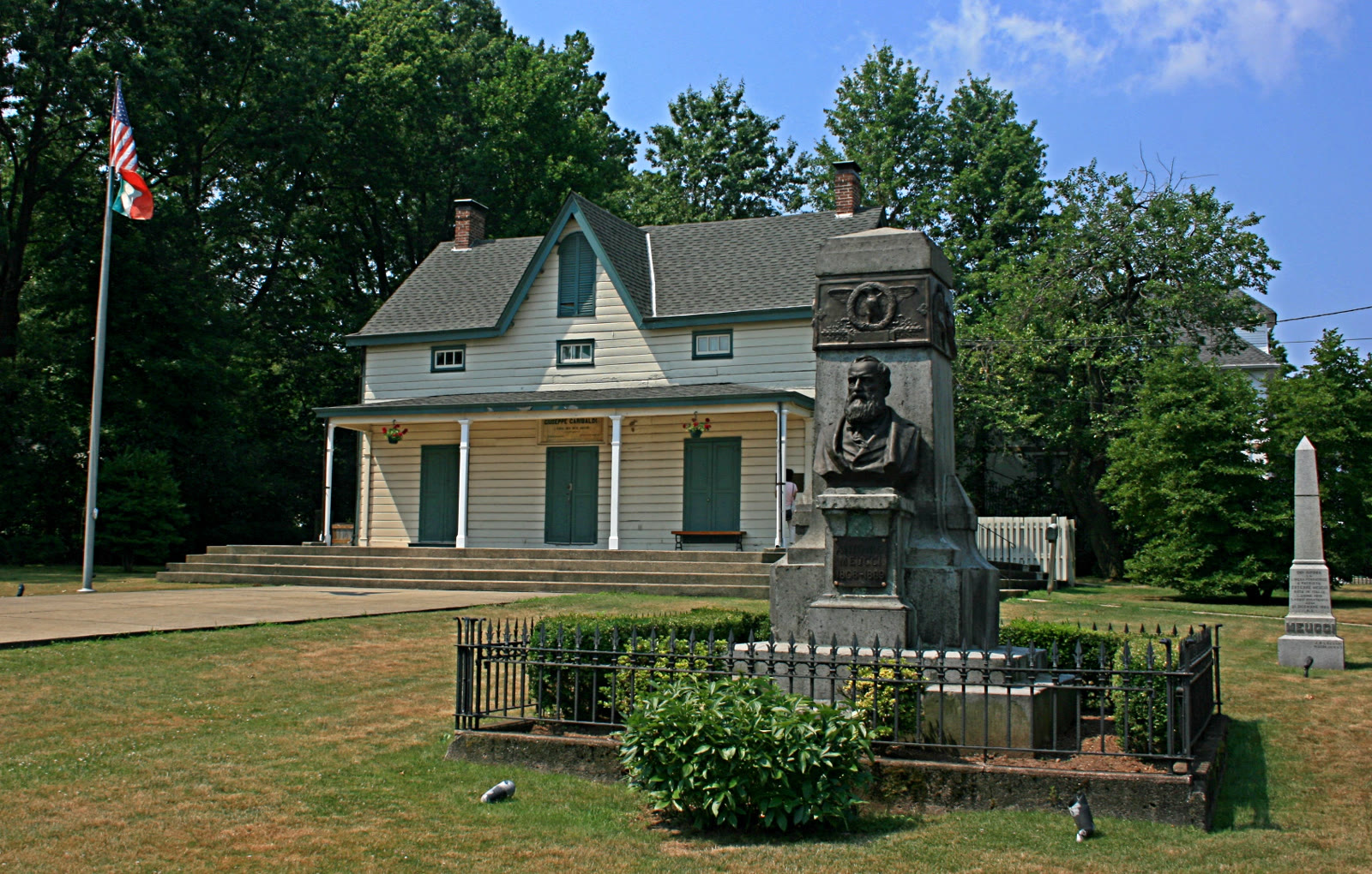 The Garibaldi-Meucci Museum house in Rosebank, Staten Island