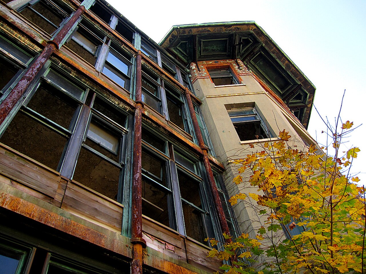 Sea View Hospital buildings on Staten Island