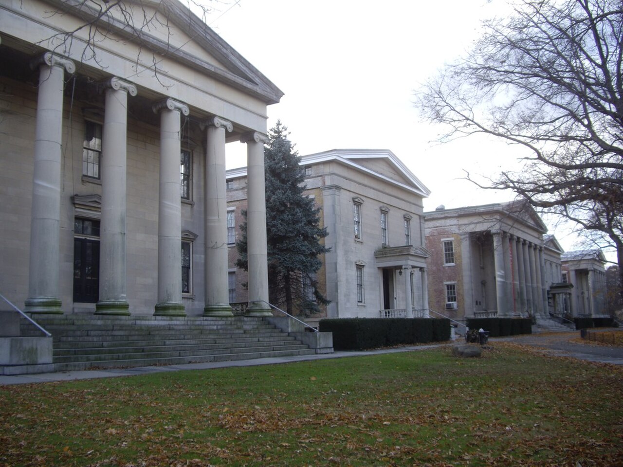A historic building at Sailors' Snug Harbor on Staten Island